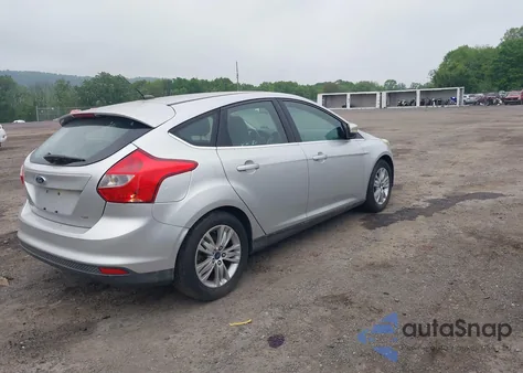 2012 Ford Focus Sel z USA, uszkodzony, nr VIN 1FAHP3M27CL405213